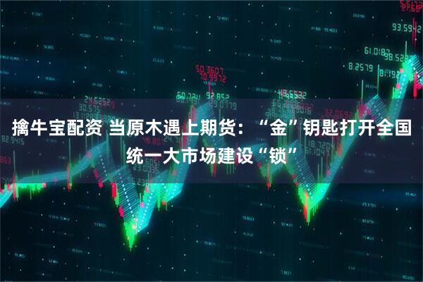 擒牛宝配资 当原木遇上期货：“金”钥匙打开全国统一大市场建设“锁”